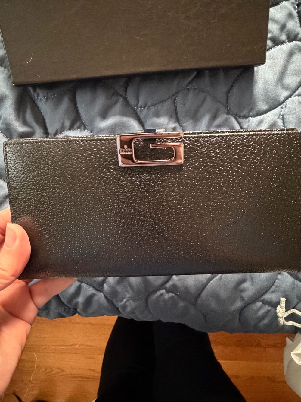 Authentic Gucci Black Leather Wallet - Tom Ford Era - Picture 8 of 11